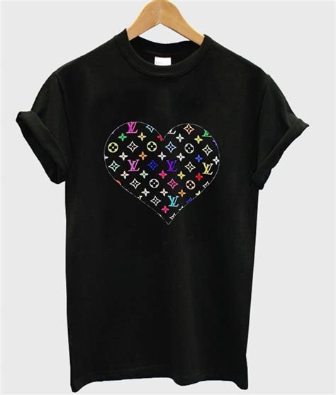 lv heart t shirt|louis vuitton ready to wear shirts.